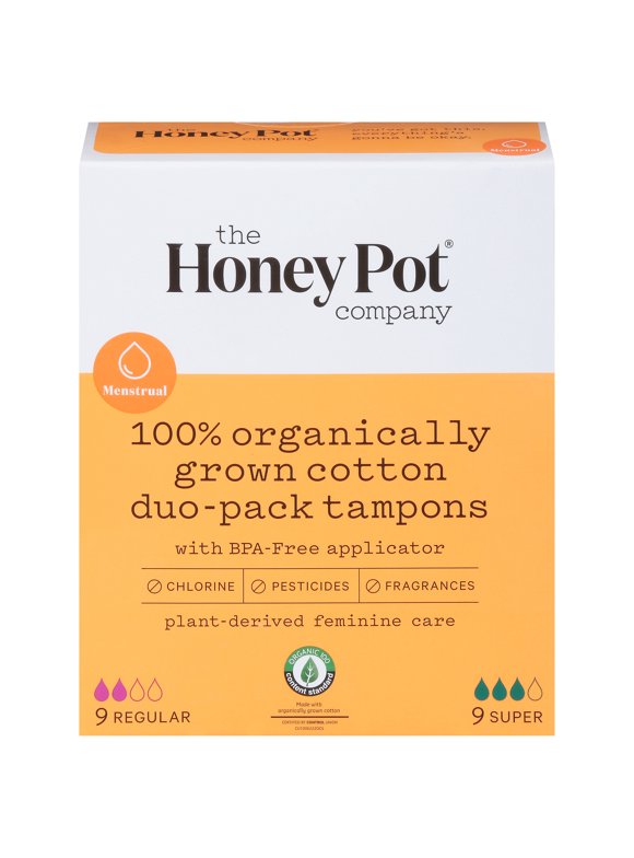 Honey Pot Tampons in The Honey Pot