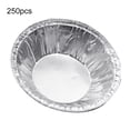 thumbnail image 1 of Cheers 250Pcs Round CEANake Egg Tart Mold Non-stick Cake Decorating Kitchen Baking Tool, 1 of 6