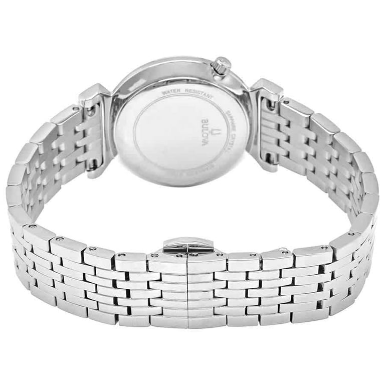 New Gorgeous Bulova Regatta 96L275 Silver Women\'s Bracelet Watch w/ White Dial Bulova Regatta Ladies White Dial Stainless Steel Quartz  main image 2
