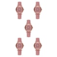 thumbnail image 2 of ZheElen Easy-to-read Ladies Quartz Watch Fashionable And Reliable Analog Display pink 5Set, 2 of 6