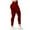 Red, variant on Lovskoo Workout Running Yoga Leggings for Women Cargo Pants Tummy Control Quick Dry High Waist Elastic Yoga Pants with Pockets Black