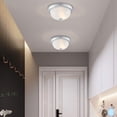 thumbnail image 4 of 10 inch Flush Mount Ceiling Light Kitchen Light Fixtures with Brush Nickle Finish 60W (2 pack), 4 of 7