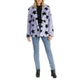 thumbnail image 3 of NVLT Women's Star Faux Fur Coat, 3 of 5