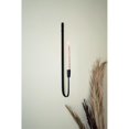 thumbnail image 1 of Kalalou Forged Iron Wall Sconce Single Taper Candle Holder Set, 1 of 1