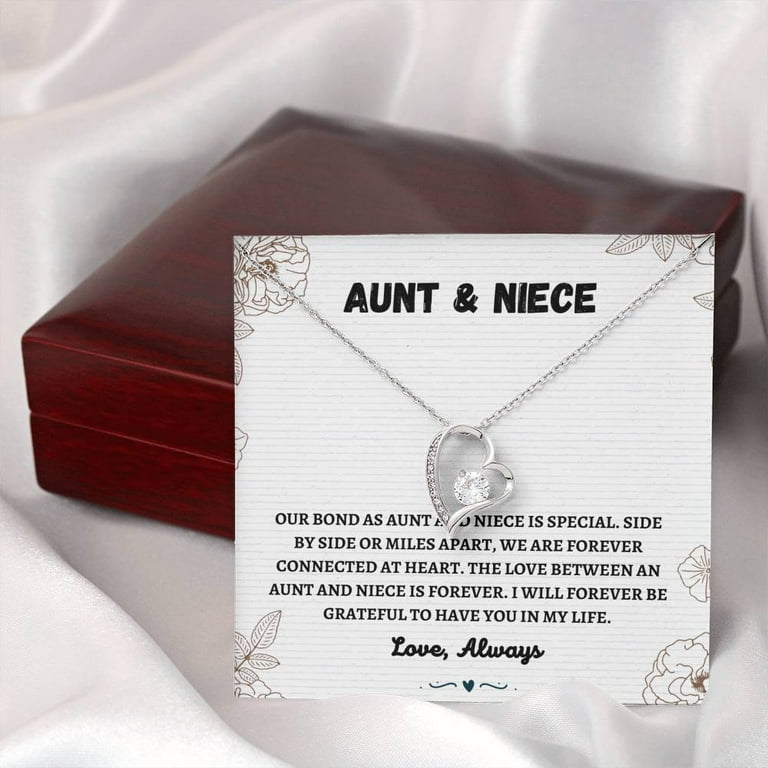 Matching necklaces for 2024 aunt and niece
