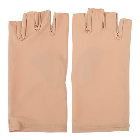 

NUOLUX 1 Pair Nail UV Shield Gloves Gel Manicure Gloves for UV Gel Polish Drying
