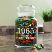 Aged To Perfection Personalized Glass Jar