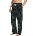 thumbnail image 6 of Susaid Lavender Flowers Print Mens Pajama Pants Set Sleep & Lounge Pants, PJ Bottoms with Pockets and Button Fly-3X-Large, 6 of 6