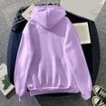 thumbnail image 4 of DDAPJ pyju Womens Overized Hoodies Cute Heart Sweatshirt Teen Girls Y2K Hooded Pullover with Kangaroo Pocket, 4 of 5