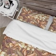 thumbnail image 4 of Designart 'Pattern with Exotic Flowers' Tropical Duvet Cover Set, 4 of 4