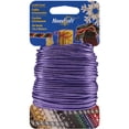 thumbnail image 2 of Needloft Craft Cord 20yd Solid Metallic #30 Prple, 2 of 2