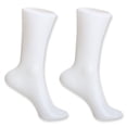 thumbnail image 2 of 2 uds. Molde de calcetín para pies, calcetines cortos blancos multiusos, accesorios de modelo, suministros de bricolaje para el hogar Ndcxsfigh Para estrenar, 2 of 3
