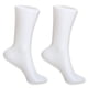 thumbnail image 1 of 2 uds. Molde de calcetín para pies, calcetines cortos blancos multiusos, accesorios de modelo, suministros de bricolaje para el hogar Ehuebsd  Para estrenar, 1 of 3