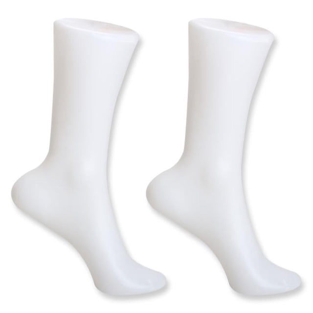 Molde para calcetines de pie calcetines cortos multiusos accesorios para modelos suministros de bricolaje para el hogar blanco 12 Uds.