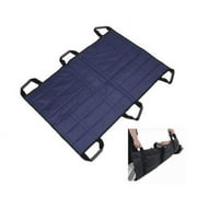 Nokiwiqis Positioning Pad, Portable Transport Unit Patient Transfer Sheet With 6 Handles For Caregivers