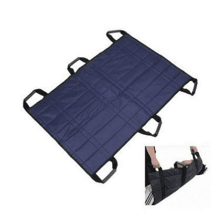 Nokiwiqis Positioning Pad, Portable Transport Unit Patient Transfer Sheet With 6 Handles For Caregivers