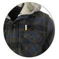 thumbnail image 4 of Gioberti Kids and Boys 100% Cotton Removable Hoodie Plaid Checkered Flannel Shirt, 4 of 5