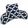 thumbnail image 3 of Majestic Home Coussin de Lecture à Treillis, Bleu Marine, 3 of 3