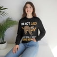 thumbnail image 4 of Familyloveshop LLC I'm Not Lazy Enjoy Doing Nothing shirt, Funny Men T shirt, Sarcastic shirt, Graphic Tee, Men And Women Sweatshirt, 4 of 9