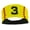 #3, variant on Player ID Softball Stitch Headband (Yellow, #27)