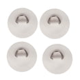 thumbnail image 5 of 4Pcs D Rings Pad D Rings Patch, Boats Canoes Surfboard, Lightweight Rafts PVC Inflatable Boats Kayaks Paddle Board Accessories PVC Patch, 5 of 7