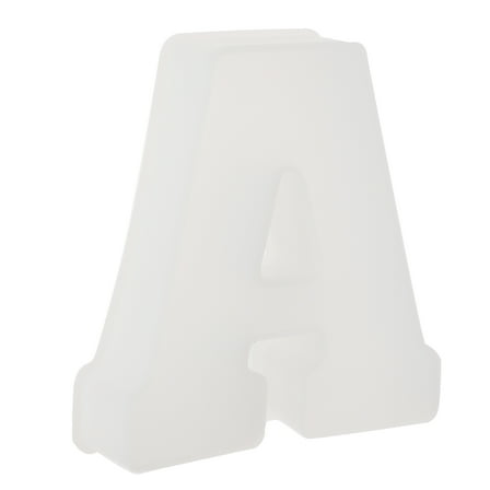 MLINS  Decor Cement A Letter Mold English High Flexibility