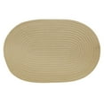 thumbnail image 2 of Colonial Mills Indoor/Outdoor Boca Solid Braided Doormats Linen - 18" x 30", 2 of 2