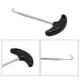 Lizheee Shelf Hooks for Wire Shelves 2PC Shoe Lace Tightner Stainless