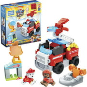 Mega Bloks Paw Patrol Marshall's City Fire Rescue GYJ01, Building Toys for toddlers (34 Pieces)