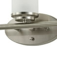 thumbnail image 6 of Aiwen Nickel Modern 3-Light Vanity Light with Milky White Glass Shade, Creative Wall Light for Bedroom Kitchen Hallway Staircase, 6 of 7