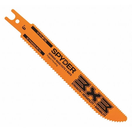 UPC: 0884835003555 | Spyder Reciprocating Saw Blade TPI 10/14 200172