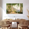 thumbnail image 3 of Elephant Stock View To The Amalfi Coast Wall Art - Horizontal Multi Panel Canvas - Living Room Wall Decor - Places Multi Panel - Beige And Gray Decor By Carl Frederic Aagaard - 57" x 36", 3 of 8
