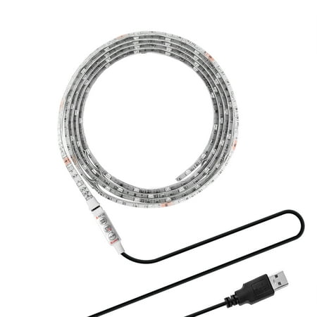 

Flexible Led Strip Lights with USB Cable for TV Computer Desktop Laptop Background Home Kitchen Decorative Lighting SMD 3528 50CM Cool White