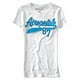 thumbnail image 2 of Ath de las mujeres de Aeropostale. Camiseta adornada Div 87, blanca, extragrande Aeropostale Camiseta adornada, 2 of 2