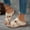 Beige, variant on Comfortable Wedge Sandals for Women:Wedge & Anti-slip Outsole for Walking - Breathable & Adjustable for Summer Daily Wear Brown 5.5(36)