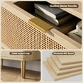 thumbnail image 6 of Historyli Rattan Dressers, for Bedroom, 5 Drawer, Tall, with Deep Drawers, Original wood, 6 of 8