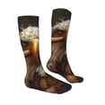 thumbnail image 3 of Haiem Funny Bald Eagle Socks, Funny Novelty Crazy Design Cotton Socks Sports Socks Knee High Socks For Men, Women,1Pairs - Gift For Working Friends, 3 of 8