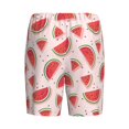 thumbnail image 4 of Yiaed Watermelon for Men's Soft Sleep Pajama Short Lounging Pajama Shorts-3X-Large, 4 of 8