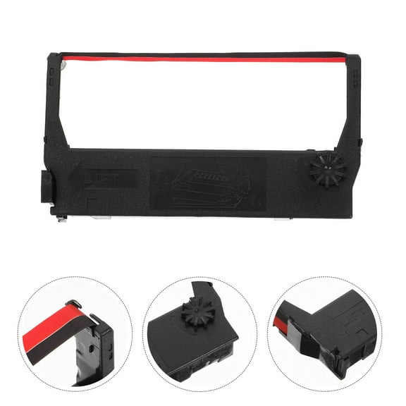 VERDANVERSE 1Set Calculator Ink Ribbon for Office and Home Printing ABS 4.7x2.6x0.6in