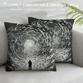 thumbnail image 3 of Orinice Birds Graphic Decorative Cushion Throw Pillow Cover for Home Sofa, Durable Cotton Linen Pillow Case 1PC 18x18in, 3 of 5