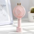 thumbnail image 2 of Neck Personal Fan 1200mAh Necklace Fan 3 in 1 Hands Free Portable Fan Rechargeable Hanging Handheld Fan Mini Cooling Folding Electric USB (Green), 2 of 4
