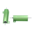 thumbnail image 2 of 2 Pcs Chassis Mount Green Wirewound Aluminium Housed Resistor 50W 16 Ohm, 2 of 8