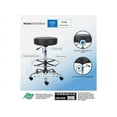 thumbnail image 2 of Boss Office Products Antimicrobial Vinyl Medical/Drafting Stool, Black, 2 of 2