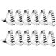 thumbnail image 1 of 30 piezas de acero inoxidable triángulo mantel Clip ajustable mantel Holdera T-x ShuxiuWang 8390613573254, 1 of 1