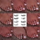 thumbnail image 2 of Paquete de 8 anillos de plata para dedos de los pies para mujeres, juego de anillos de dedo abiertos para niñas adolescentes, anillos para los pies, joyería bohemia para sandalias de verano, play, 2 of 5