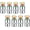 Silver, variant on Tire Pressure Monitor Valve Stem Caps, Pack of 4 Visual Alert Color Coded Sensor Indicators, 36PSI Stainless Steel Anti Leak Air Cap for Car Truck SUV Motorcycle Traveling