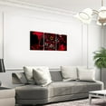 thumbnail image 3 of Erosebridal Video Game Theme Paintings Wall Decor Framed Teens Room, Gamer Gaming Wall Decorations for Living Room, Red, 3 of 5