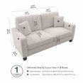 thumbnail image 3 of Canapé 73L Stockton de Bush Furniture, 3 of 9
