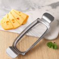 thumbnail image 3 of Soumake Stainless Steel Cheese Slicer Cutter Wire Butter Slicer for Block Cheese Efficient Cutting Cheese Spatula for Cakes Fruits Kitchen Home Gift, 3 of 7