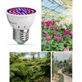 thumbnail image 6 of JilgTeok 1 Packs LED Plant Lamp E27 Plant Cup Red Blue Spectral Plant Growth Lamp Grow Light Bulb for Indoor Plant Veg Flower Garden Greenhouse Succulent, 6 of 7